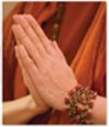 Swami hands