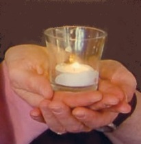 candle-in-hand